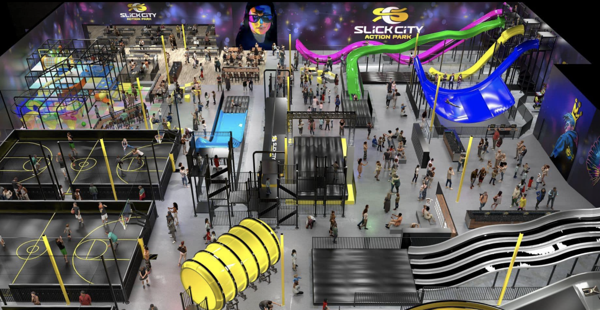 Slick new waterless slide park to open in Tucson